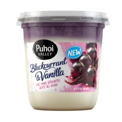 puhoi blackcurrant vanilla new 450g